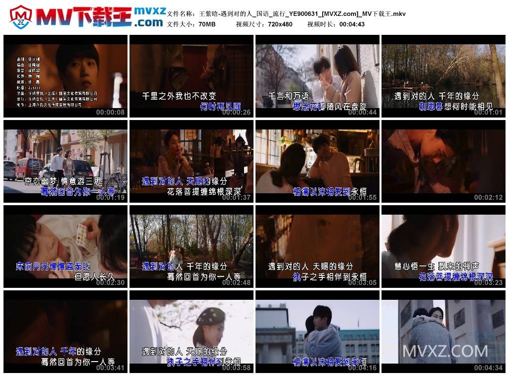 王紫晗-遇到对的人_国语_流行_YE900631